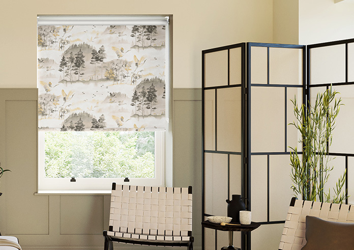Mayumi, Light Taupe - Roller Blind - Image 3